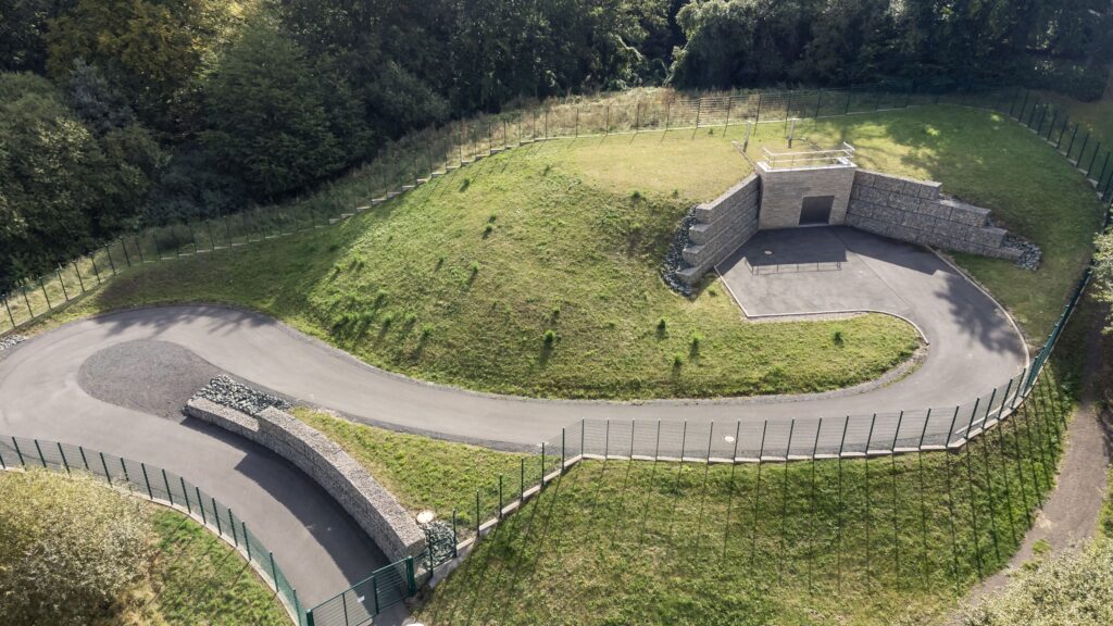 Foto: Hochbehälter Wutha-Farnroda, Luftbild