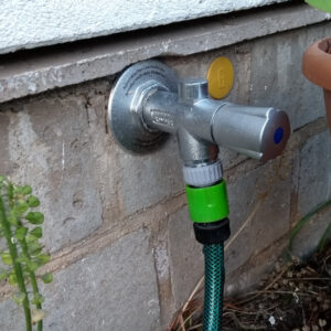 Foto: Zapfstelle, Gartenwasserzähler